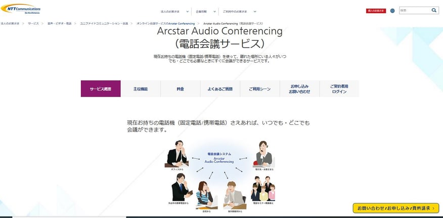 Arcstar Audio Conferencing