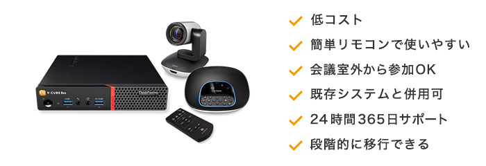 V-CUBE Boxの特徴 V-CUBE Boxの特徴