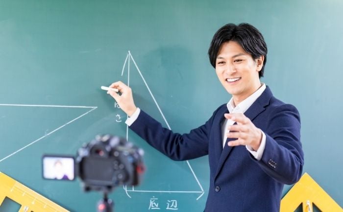 授業風景を撮る場合
