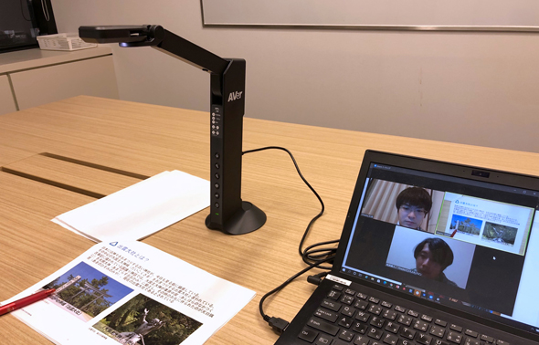 編集会議にM11-8MVを使ってみた