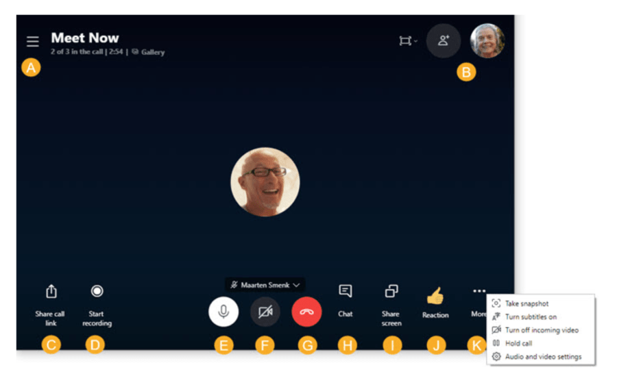 Skype　Meet Now
