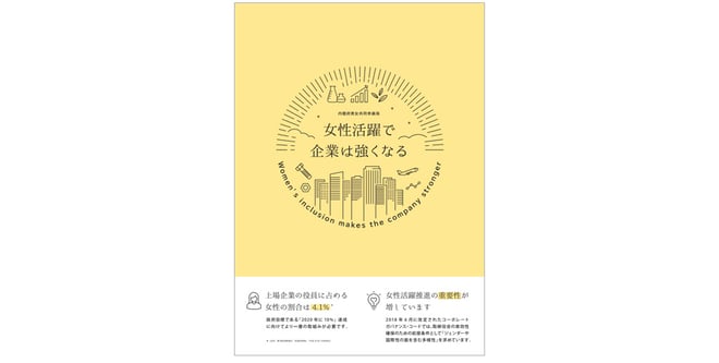 内閣府ホームページ - 男女共同参画局発行　女性活躍で企業は強くなる（PDF）