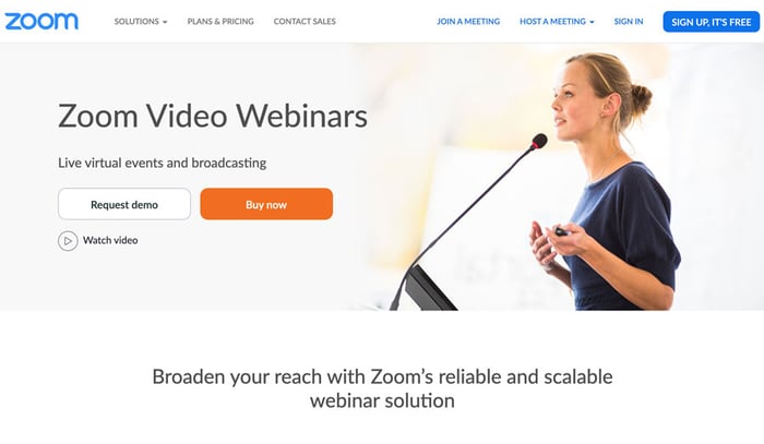 Zoom Video Webinars