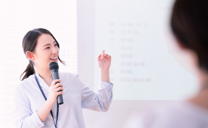 新製品発表会