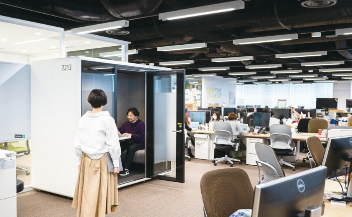 音漏れしたくない1on1の急増による会議室不足を解消｜株式会社ディー・エヌ・エー