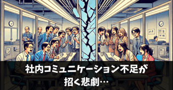 その無関心が職場を壊す？社内コミュニケーション不足がもたらすリスクとは