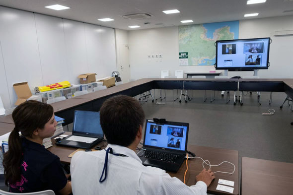 Web会議システムが市民を災害から守る 沖縄県南城市の選択 テレワークナビ